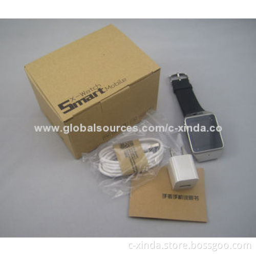 Smart watch phone, sync iPhone/Android phones, with 2.0MP camera